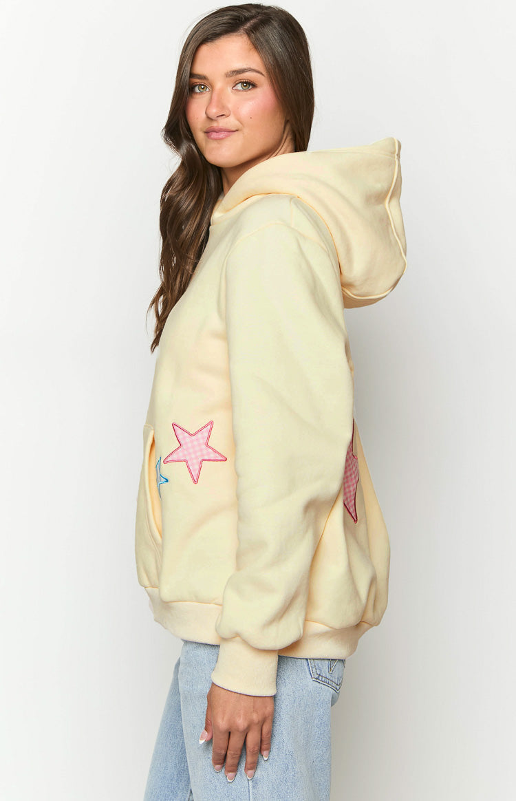 Beginning Cream Star Hoodie Image