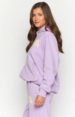 Beginning Purple Snuggle Bubble Hoodie Image