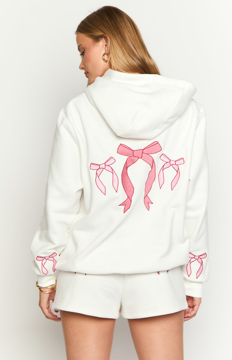 Beginning White Sweetie Hoodie Image