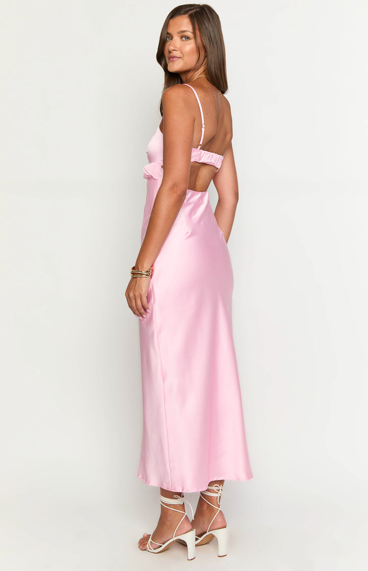 Bella Pink Maxi Dress Image