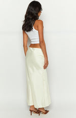 Big Love Cream Maxi Skirt Image