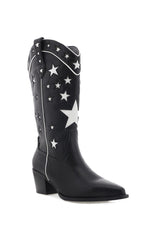 Billini Dollie Black And White Cowboy Boots Image