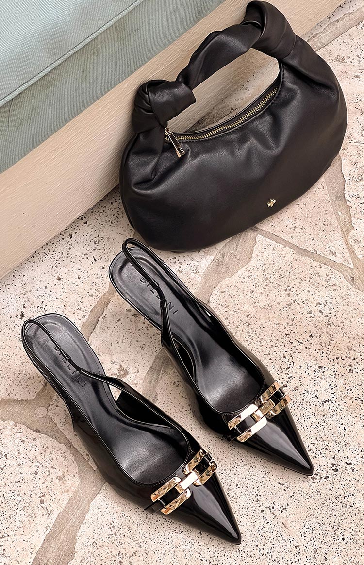 Billini Dorothea Black Heels Image