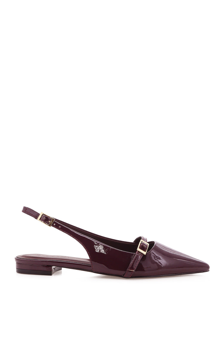 Billini Ilie Mulberry Patent Mules Image