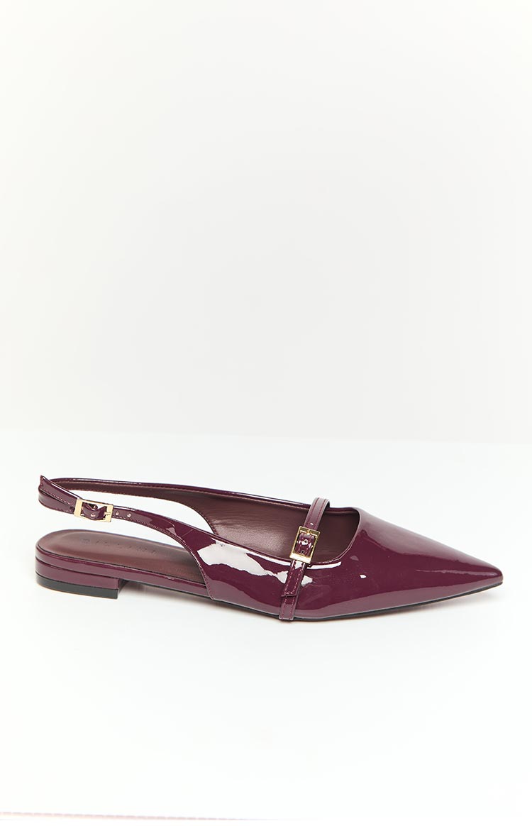 Billini Ilie Mulberry Patent Mules Image