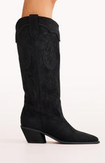 Billini Tulie Black Cowboy Boots Image