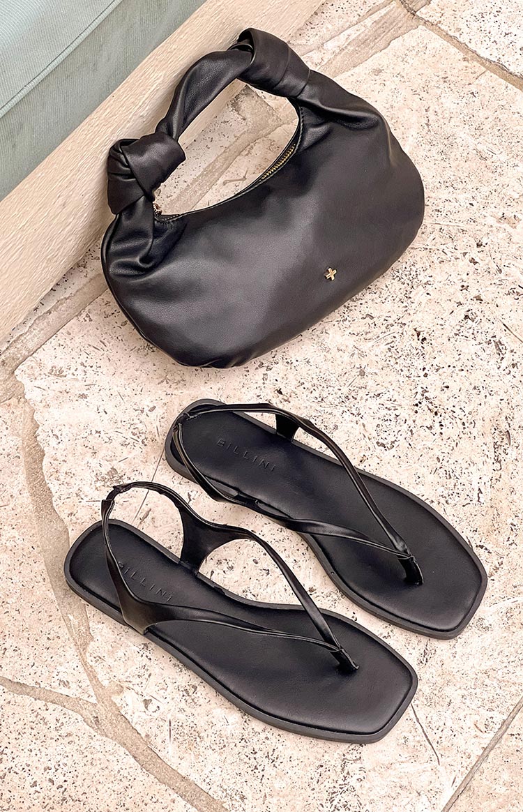 Billini Yaelle Black Sandals Image