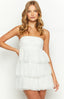 Birthday Girl White Mini Party Dress