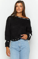 Bea Black Sweater