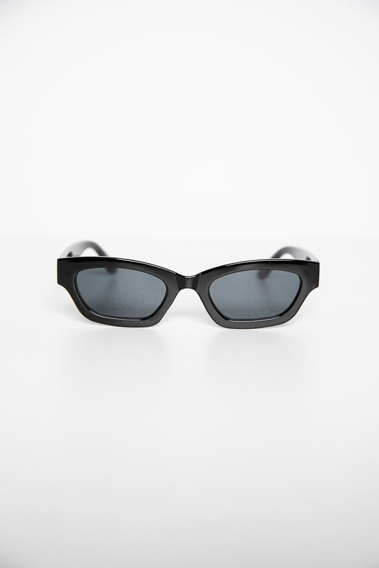 Black Slimline Sunglasses Image