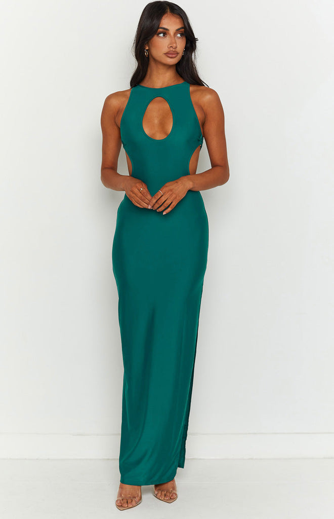 Blaire Green Maxi Dress – Beginning Boutique NZ