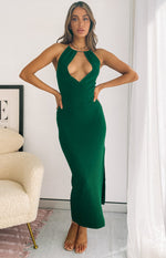 Blondie Midi Dress Emerald Image