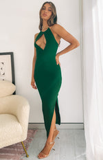 Blondie Midi Dress Emerald Image