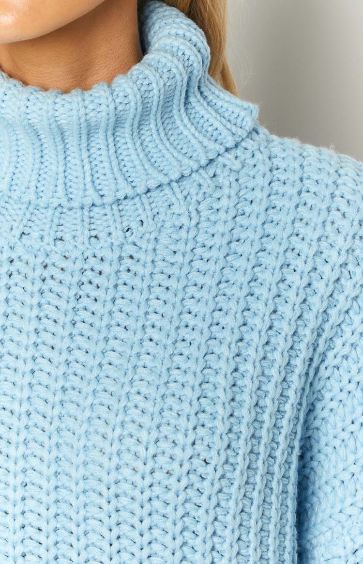 Bonnie Blue Sweater Dress Image