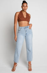 Bradley Crop Top Brown Image