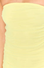 Brayan Yellow Maxi Dress Image