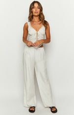 Bridget White Pants Image