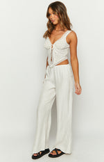 Bridget White Pants – Beginning Boutique NZ