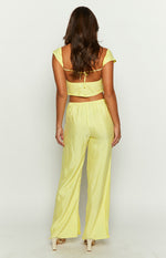 Bridget Yellow Pants Image