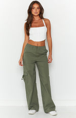 Bronx Khaki Drawcord Cargo Pants Image