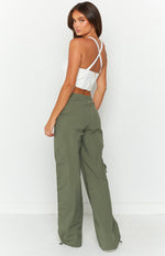 Bronx Khaki Drawcord Cargo Pants Image