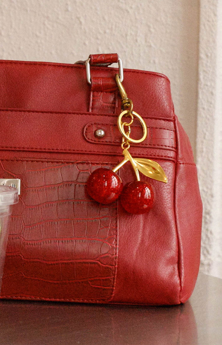 Cherry Gold Keyring (FREE OVER $180) Image