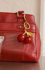 Cherry Gold Keyring (FREE OVER $180) Image