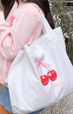 Cherry On Top Tote Bag Image