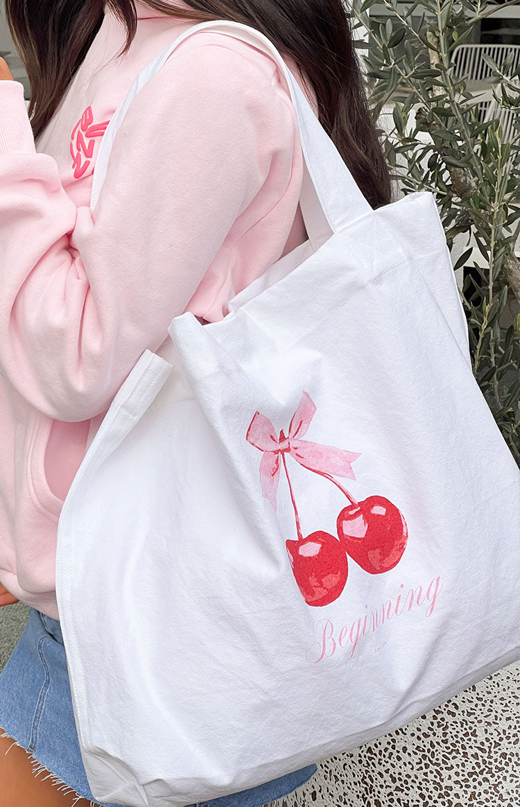 Cherry On Top Tote Bag Image