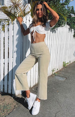 Churchtown Pants Beige Cord Image