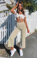 Churchtown Pants Beige Cord Image