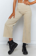 Churchtown Pants Beige Cord Image