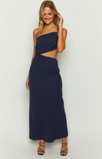 Cindy Blue Maxi Dress Image