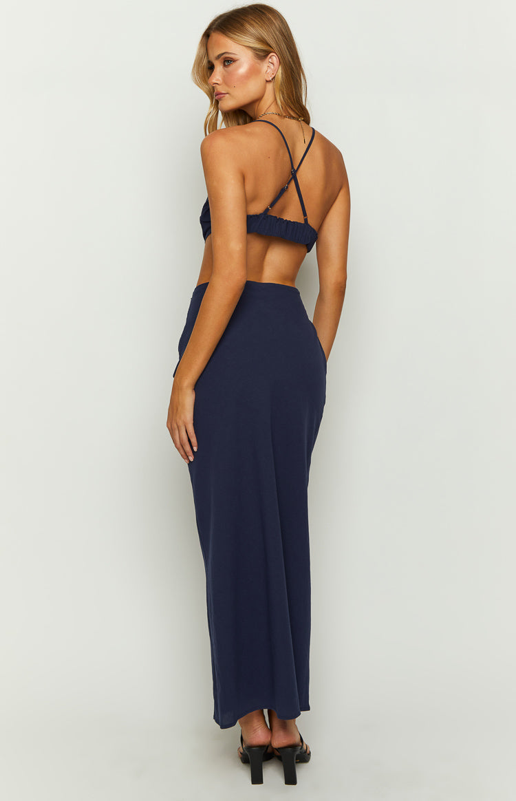 Cindy Blue Maxi Dress Image