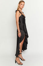 Corrina Black Maxi Dress Image