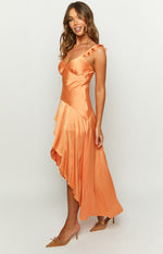 Corrina Orange Maxi Dress Image