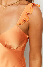 Corrina Orange Maxi Dress Image