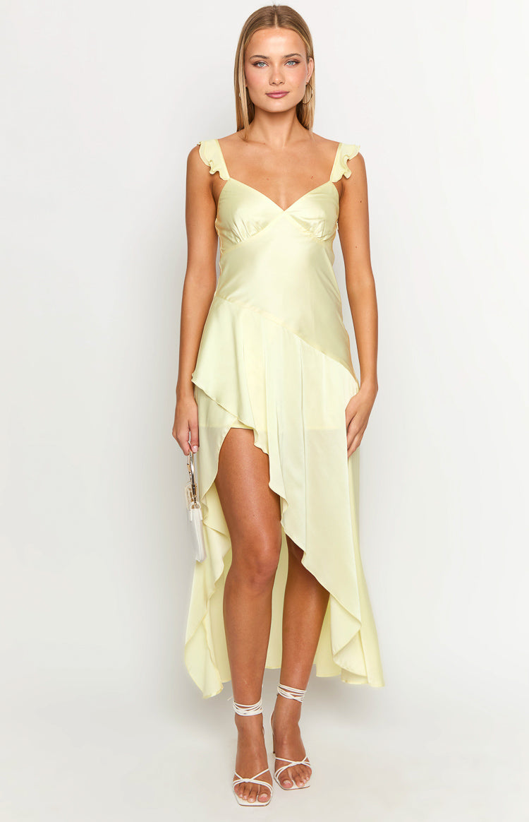 Corrina Yellow Maxi Dress Image