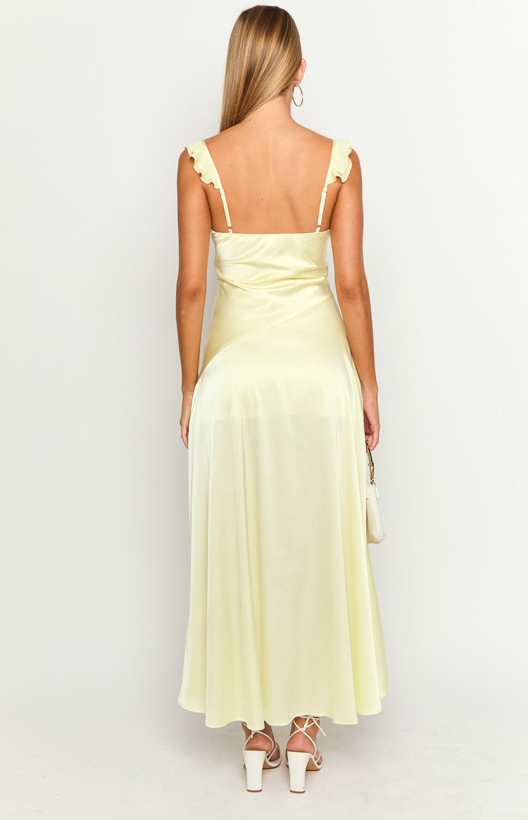 Corrina Yellow Maxi Dress Image