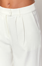 Dien White Tailored Pants Image