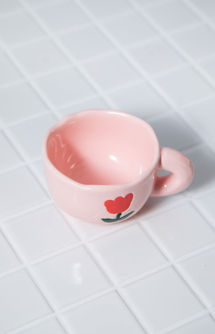 Daisy Pink Floral Mug Set (FREE over $220) Image