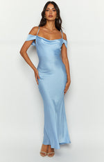 Darby Light Blue Maxi Formal Dress Image