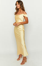 Darby Yellow Maxi Formal Dress Image