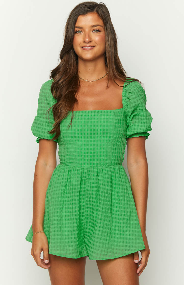 Delilah Green Playsuit