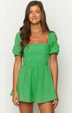 Delilah Green Playsuit Image