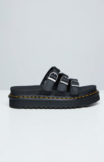 Dr. Martens Blaire Black Slide Image