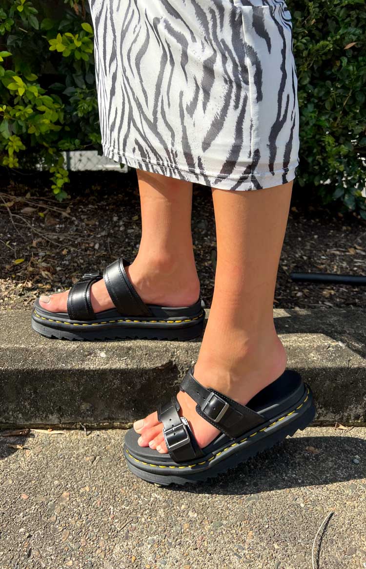 Dr. Martens Myles Slide Sandal Black Image