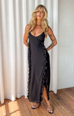 Dream On Black Maxi Dress Image