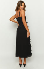 Dream On Black Maxi Dress Image