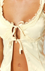 Ebony Baby Yellow Lace Cami Image